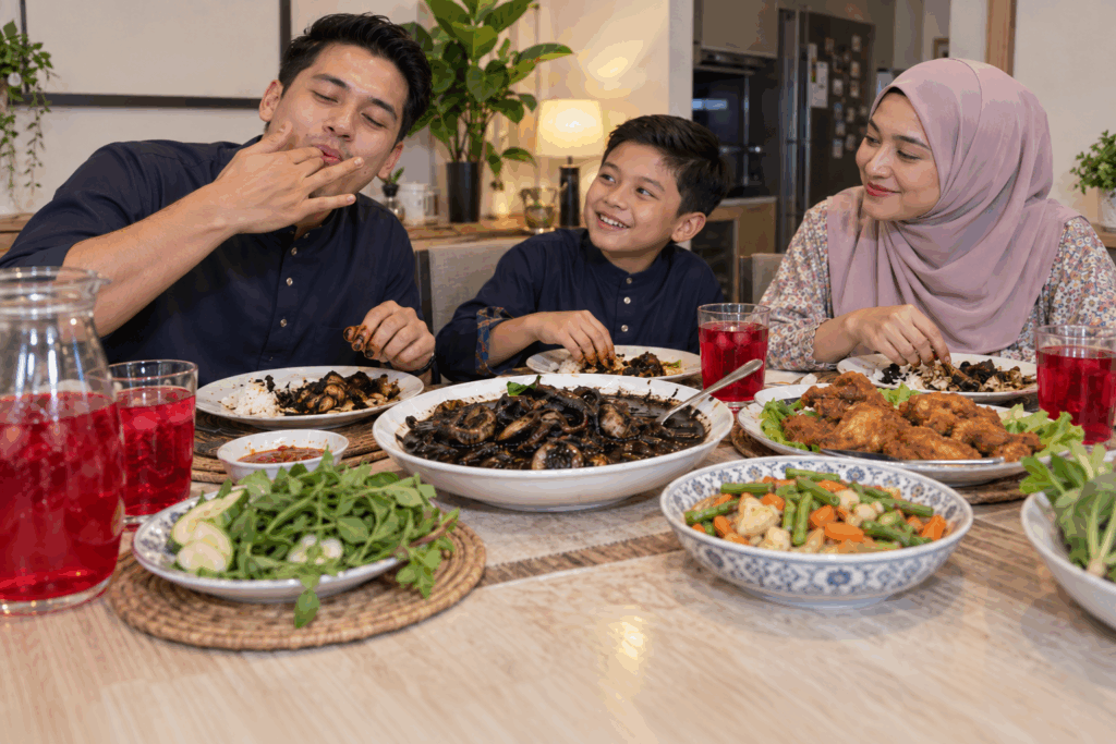 makan dakwat sotong