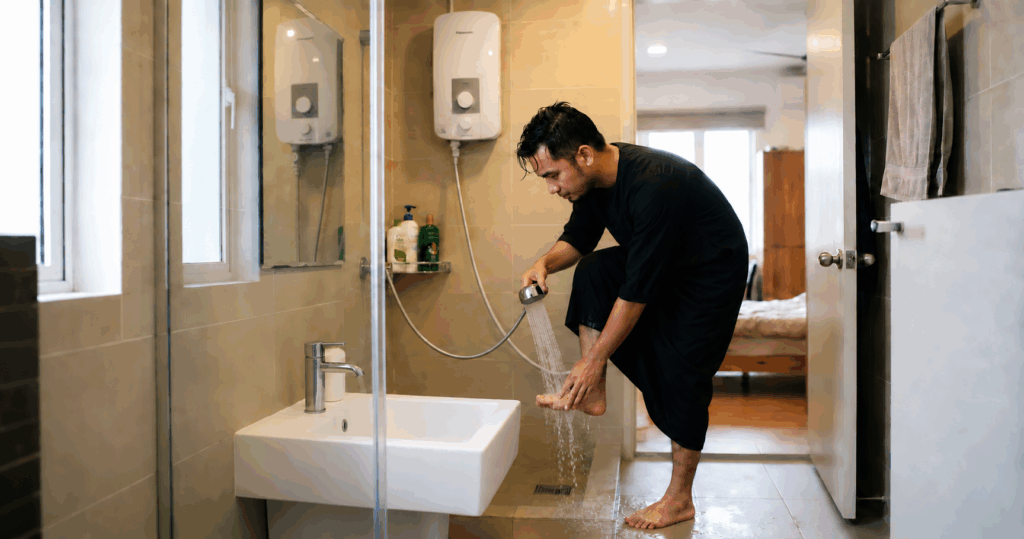 Air ‘Water Heater’ Dikira Air Musyammas Ke? Ini Hukum Menggunakannya Untuk Berwuduk & Mandi Wajib Setiap Hari