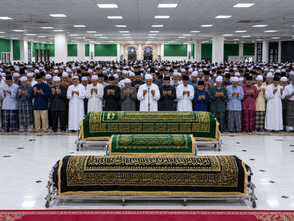 Jika Ramai Meninggal Dalam Satu Kejadian, Boleh Ke Solat Jenazah Serentak? Ini Hukum & Cara Susun Jenazah Dengan Betul