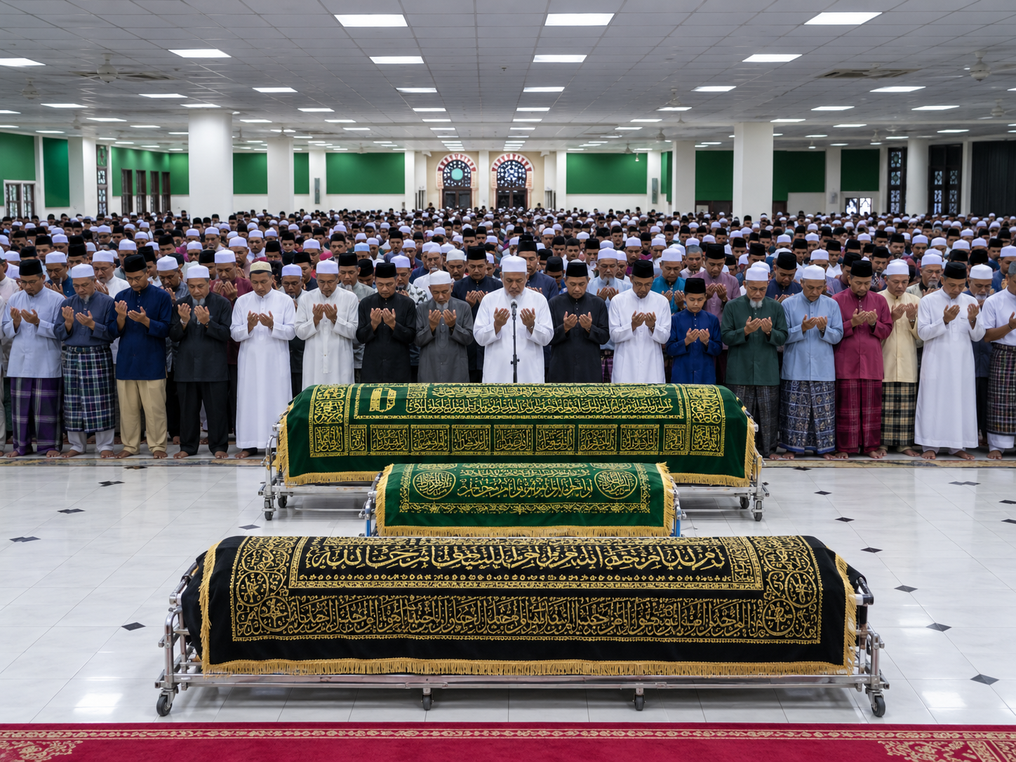 Jika Ramai Meninggal Dalam Satu Kejadian, Boleh Ke Solat Jenazah Serentak? Ini Hukum & Cara Susun Jenazah Dengan Betul