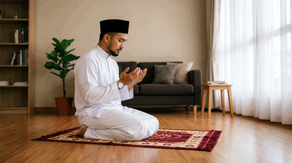 berdoa dengan bersujud