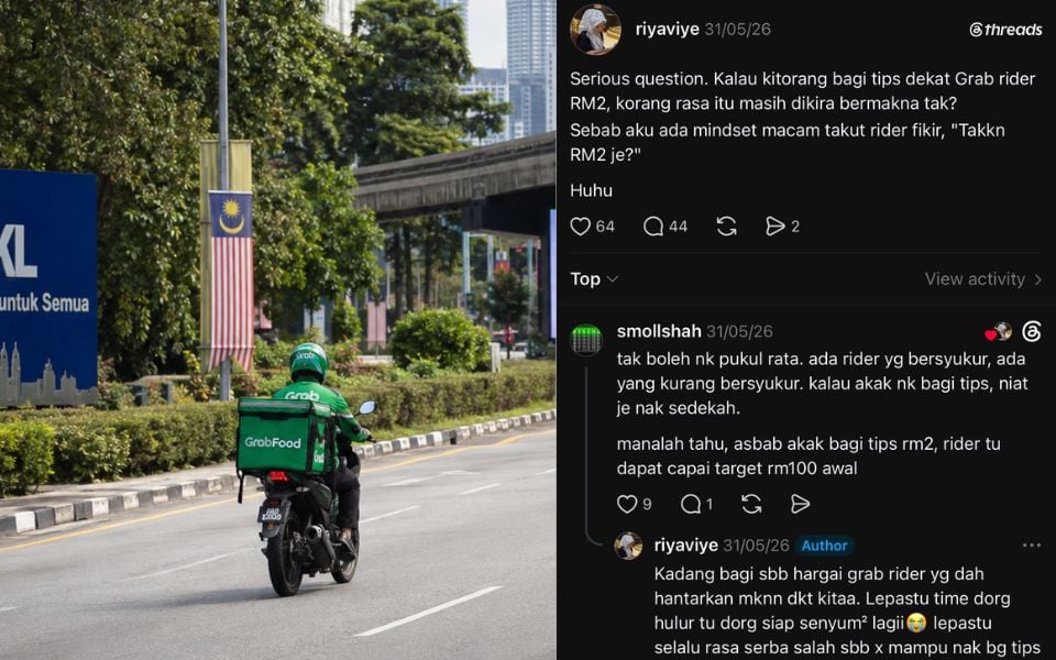 tip penghantar makanan