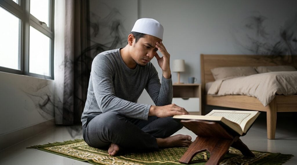 Sering Rasa Waswas & Mudah Terdorong Buat Maksiat? Ini 5 Cara Melawan Hasutan Syaitan Menurut Al-Quran & Hadis