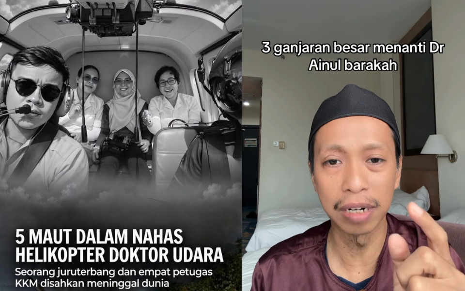 Terkorban Dalam Nahas Helikopter, PU Salman Kongsi 3 Ganjaran Besar Yang Dijanjikan Allah SWT Buat Dr Ainul