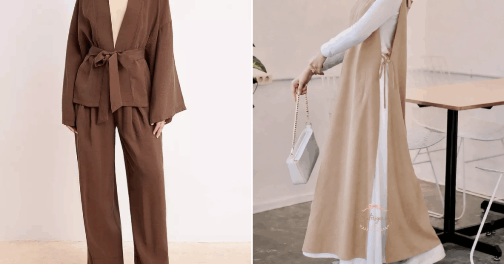 Nak Tutup Bentuk Badan Tapi Masih Nampak Bergaya? Ini 6 ‘Outerwear’ Wanita Yang Sesuai Untuk Penampilan Muslimah