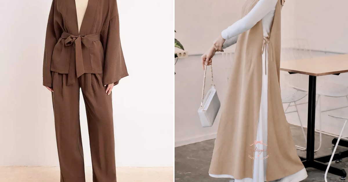 Nak Tutup Bentuk Badan Tapi Masih Nampak Bergaya? Ini 6 ‘Outerwear’ Wanita Yang Sesuai Untuk Penampilan Muslimah