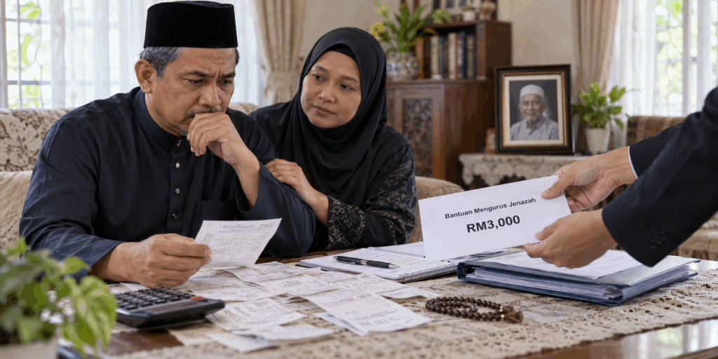 bantuan mengurus jenazah