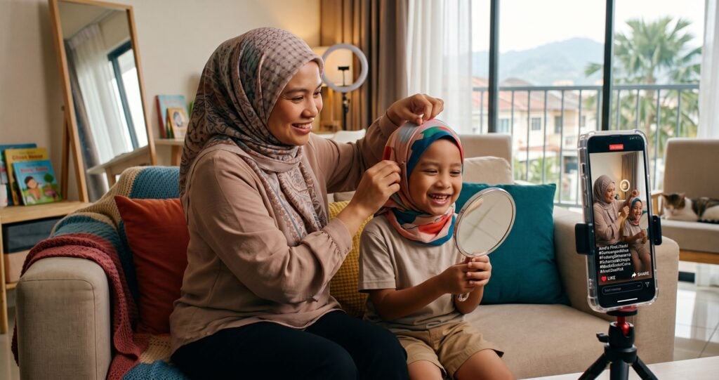 Mendandan Anak Lelaki Pakai Tudung & Baju Perempuan Sekadar Suka-Suka, Boleh Ke? Mufti Jelaskan Hukum Syarak