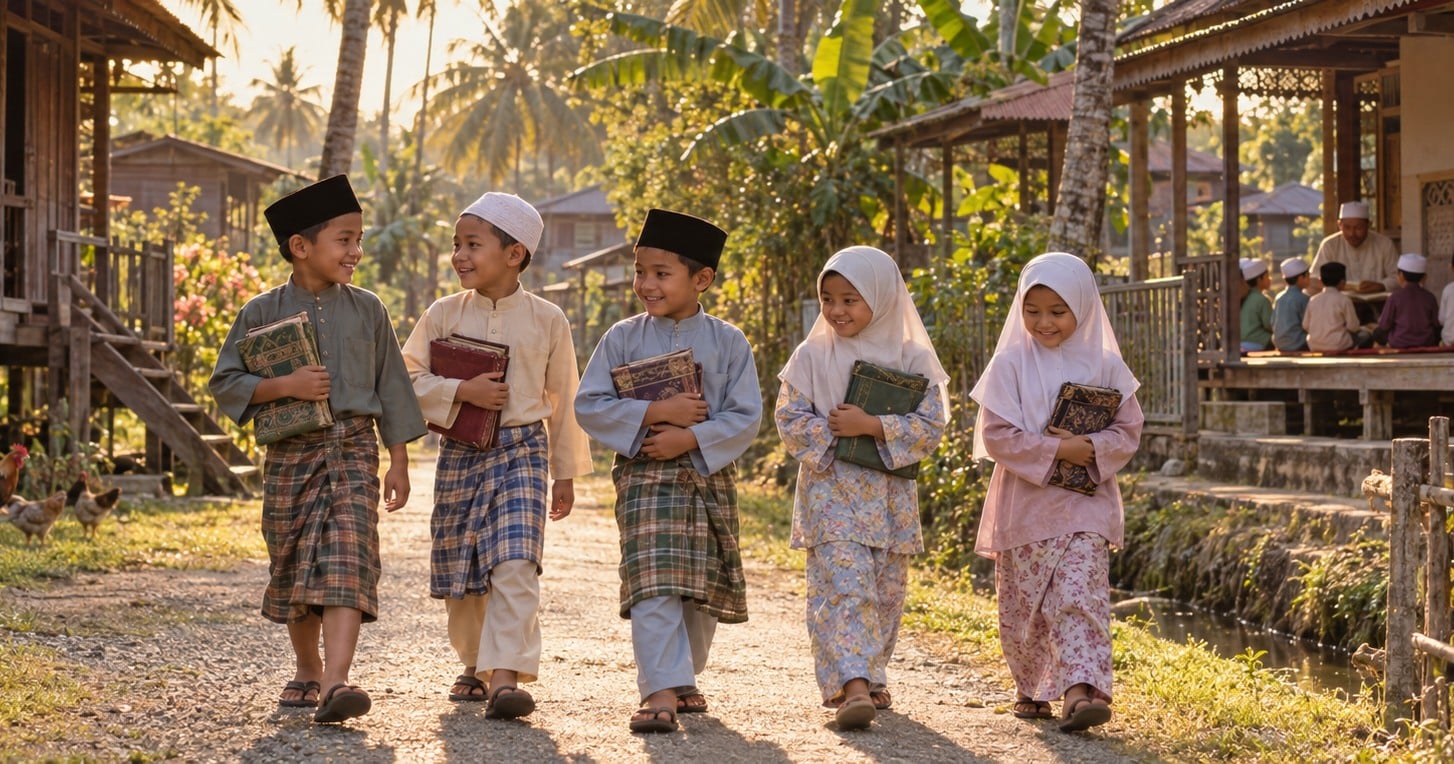 9 Kenangan Zaman Mengaji Waktu Kecil Yang Kanak-Kanak 90-an Pasti Pernah Rasa & Masih Ingat Sampai Sekarang!
