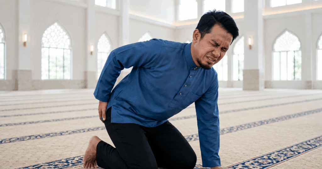 kentut dalam masjid