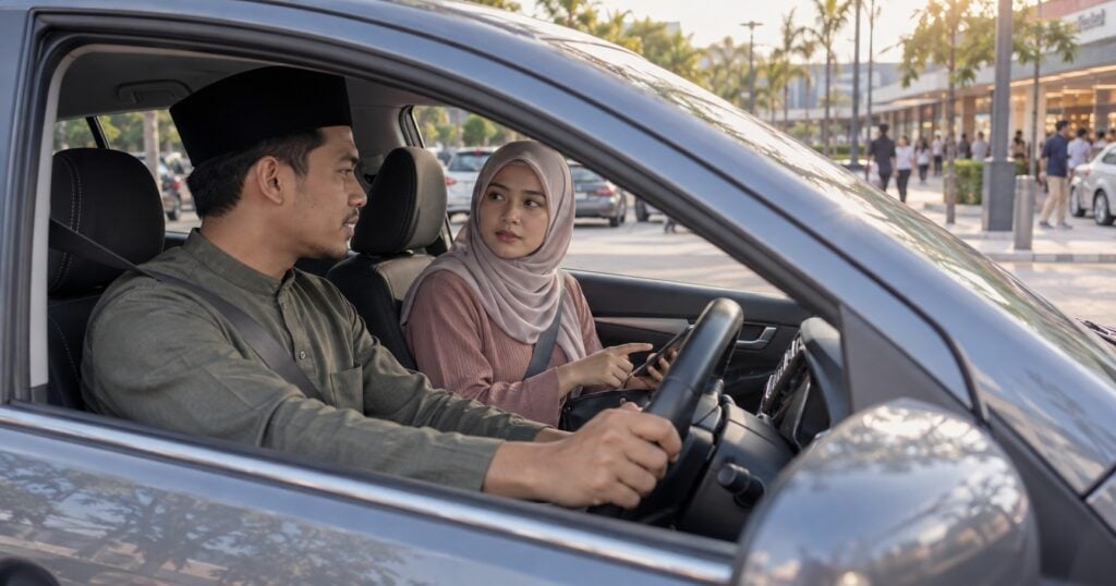 dalam kereta