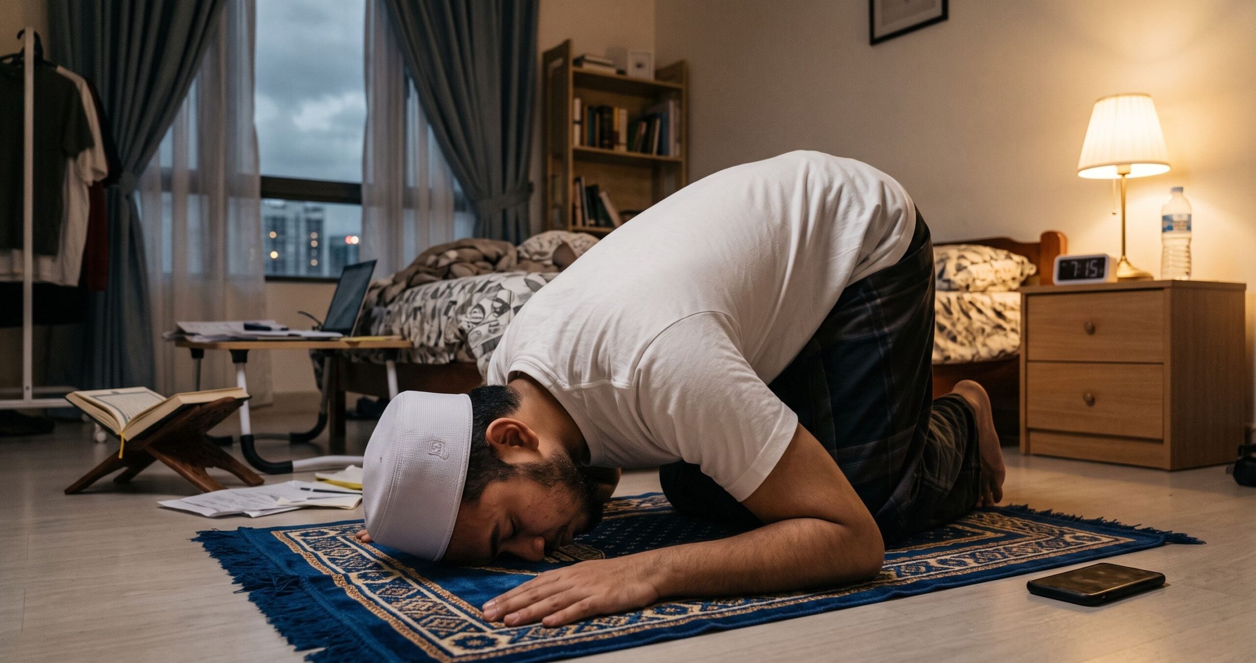 Terlalu Mengantuk Ketika Solat, Perlu Teruskan Atau Tidur Dulu? Ini Panduan Rasulullah SAW