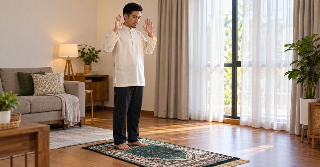 Takbiratul Ihram Dua Kali Kerana Was-Was, Batal Ke Solat? Fahami Perbezaan Mengulang Lafaz & Niat Memulakan Solat