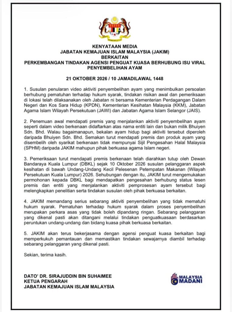 penyembelihan ayam