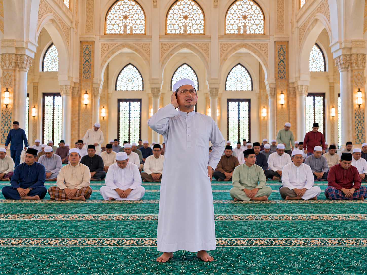 Bilal Terkentut Ketika Azan, Kena Berhenti Ambil Wuduk Atau Boleh Teruskan? Ini Penjelasan Hukum Mazhab Syafie