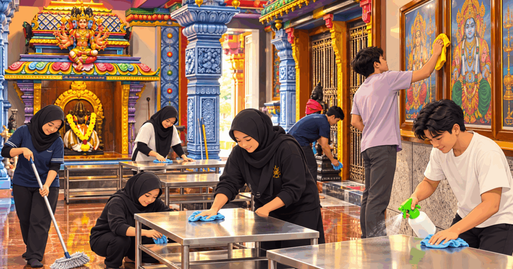 Umat Islam Dilarang Sertai Gotong-Royong Bersihkan Rumah Ibadat Agama Lain, JAKIM Jelaskan Batas Toleransi Dalam Islam