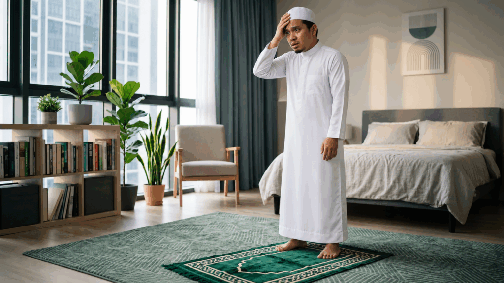 Dah Solat Jamak Taqdim & Qasar Dalam Perjalanan, Tapi Sampai Rumah Waktu Asar Belum Habis, Kena Solat Semula Ke?