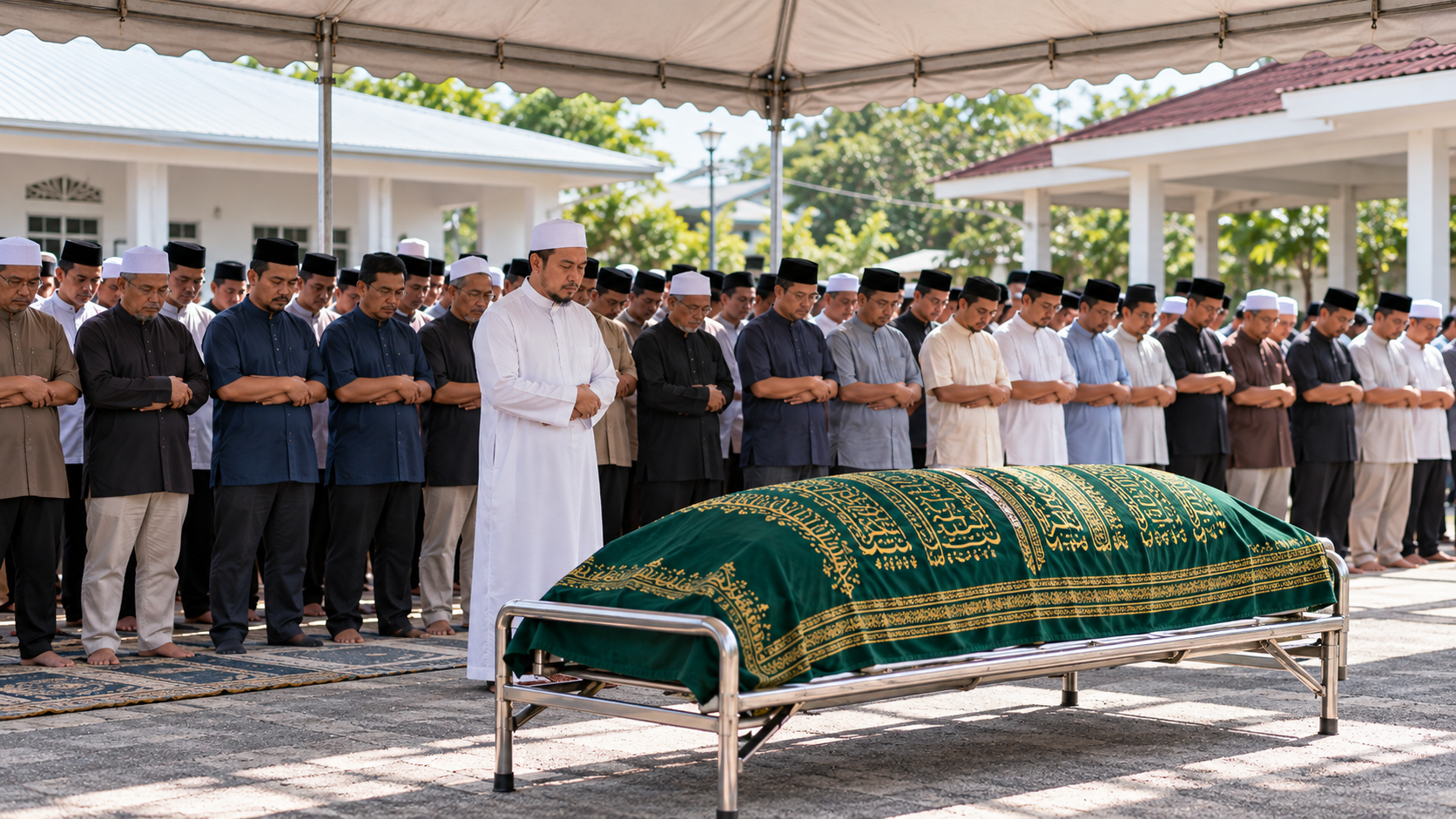 Solat Jenazah Mesti Dilakukan Di Masjid Ke? Kalau Di Rumah Atau Tempat Lain, Sah Tak? Ini Penjelasan Mufti
