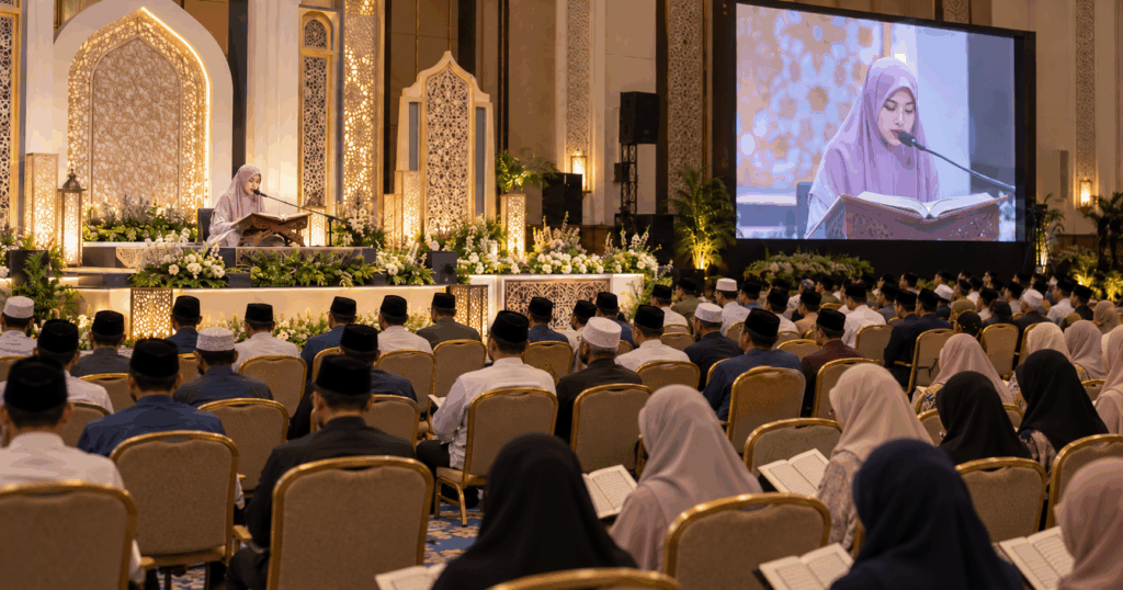 lelaki dengar bacaan al-quran