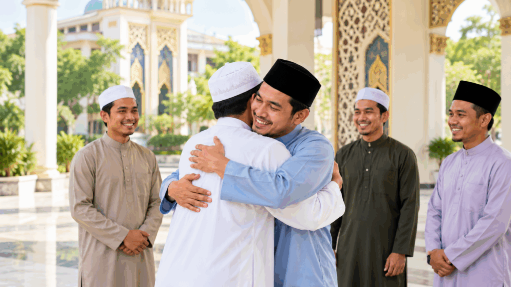Peluk & Cium Pipi Kawan Sama Jantina Boleh Jadi Makruh, Ini Pengecualian Menurut Mazhab Syafie
