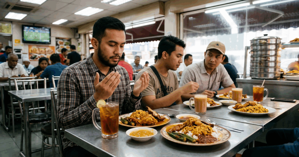 doa sebelum makan