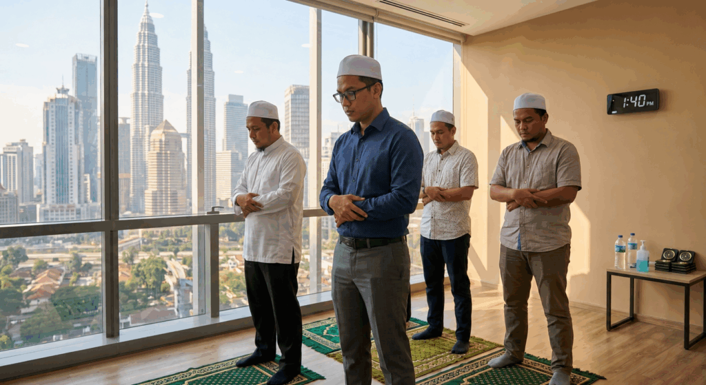 melewatkan waktu solat