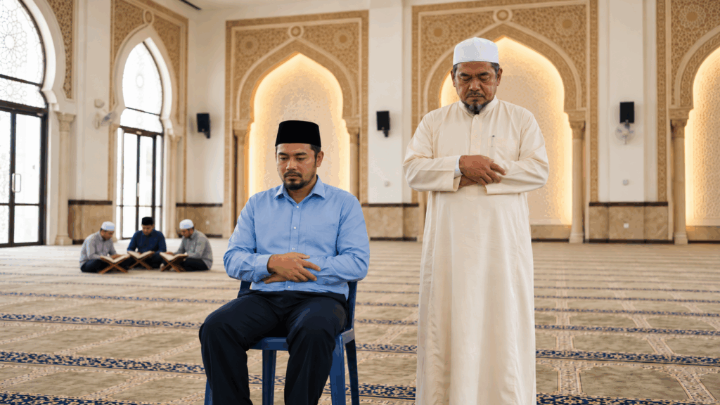 solat sunat duduk