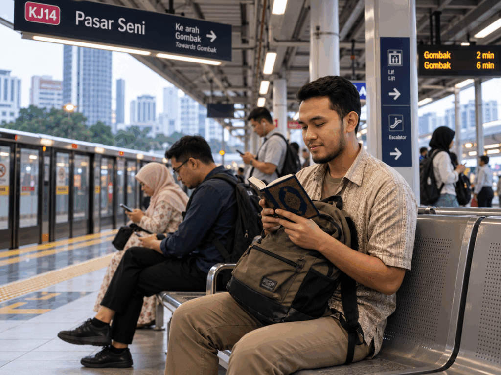 baca al-Quran tanpa suara