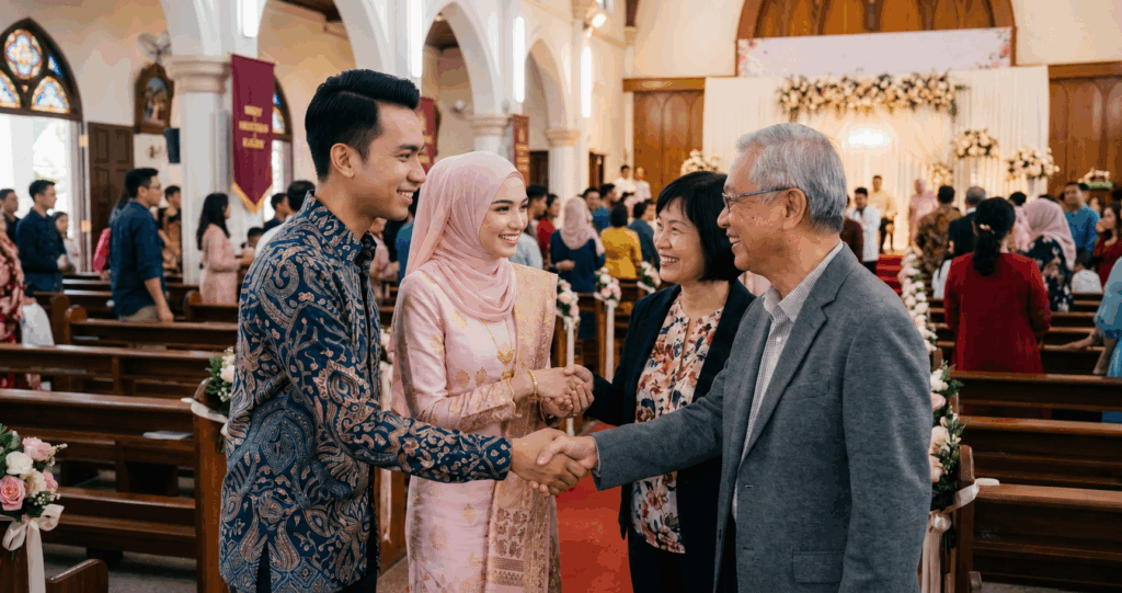 Boleh Ke Orang Islam Menghadiri Perkahwinan Di Rumah Ibadat Agama Lain? Mufti Jelaskan Hukum & Batas Syarak