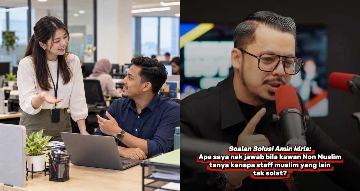 Kawan Bukan Muslim Tanya Kenapa Staf Muslim Tak Solat? Amin Idris Kongsi Cara Jawab Tanpa Meremehkan Kewajipan Agama