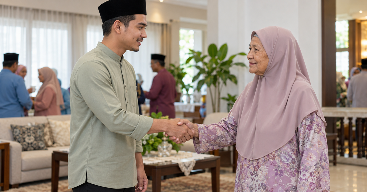 “Dah Tua Pun Tak Boleh Salam?”-Ini Hukum Berjabat Tangan Dengan Warga Emas Bukan Mahram Dalam Islam