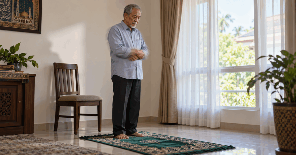 Bergerak Lebih 3 Kali Dalam Solat Akibat Penyakit Parkinson, Batal Ke? Ini Penjelasan Mufti Wilayah