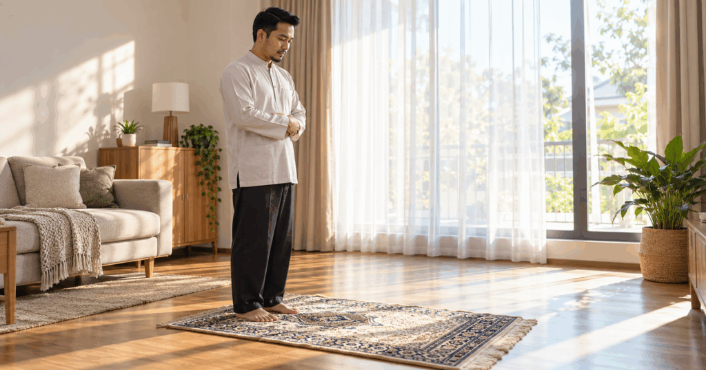 Panduan Solat Dhuha Langkah Demi Langkah, Lengkap Waktu, Niat, Rakaat, Bacaan Arab, Rumi & Doa Selepas Solat