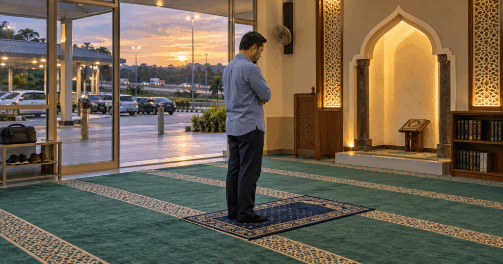 Zohor Dah Masuk Tapi Belum Bertolak, Boleh Jamak Qasar Di R&R? Ini Hukum & Syarat Yang Perlu Dipenuhi