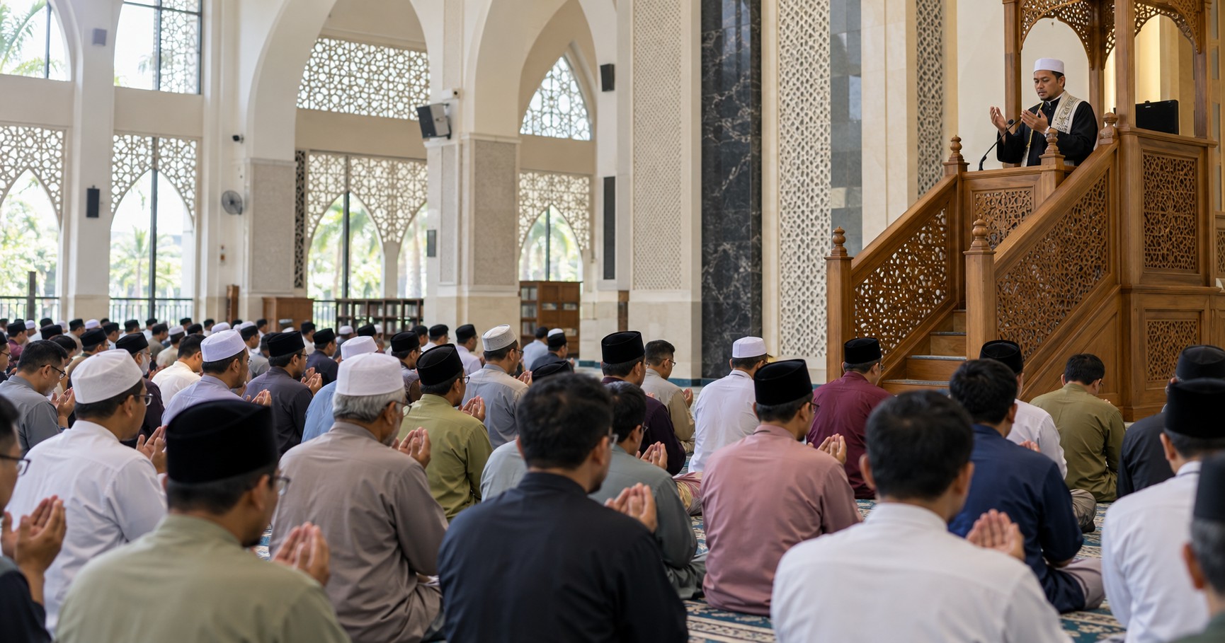 Adakah Makmum Perlu Mengangkat Tangan Ketika Khatib Membacakan Doa? Mufti Jelaskan Hukumnya
