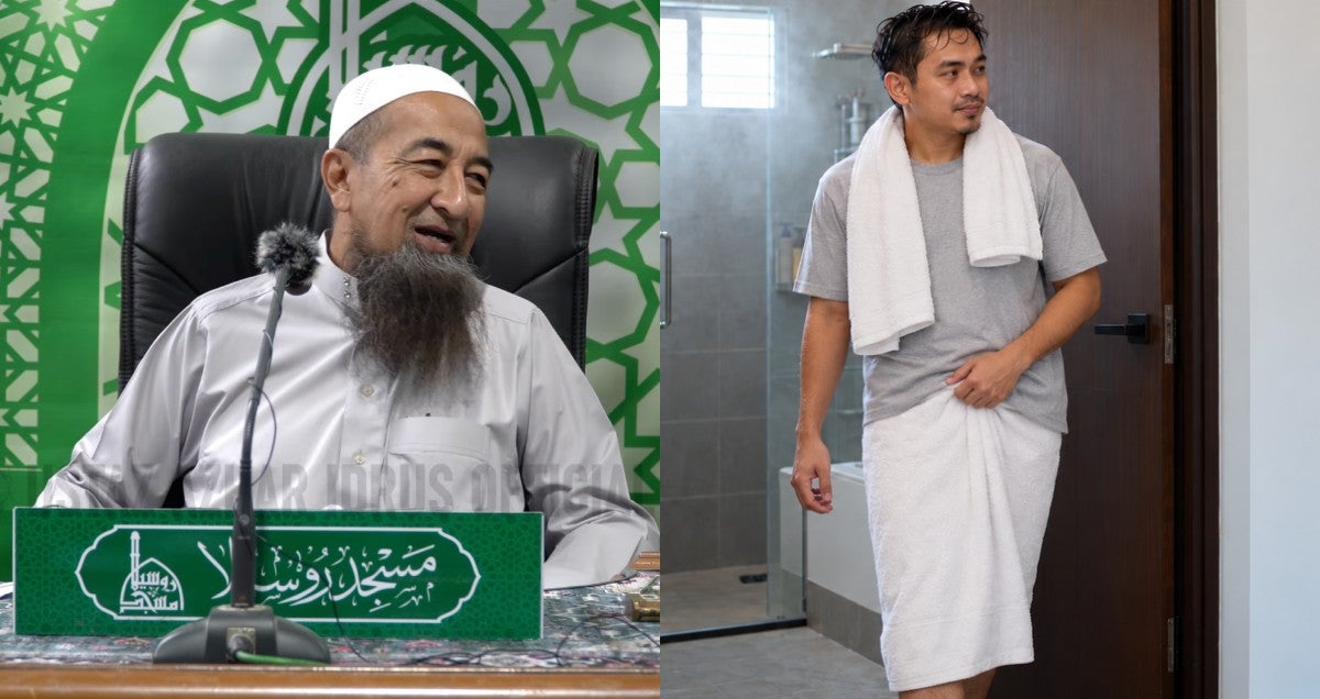 Tersentuh Kemaluan Ketika Mandi Wajib, Perlu Wuduk Semula Untuk Tunaikan Solat? Ini Penjelasan Ustaz Azhar Idrus