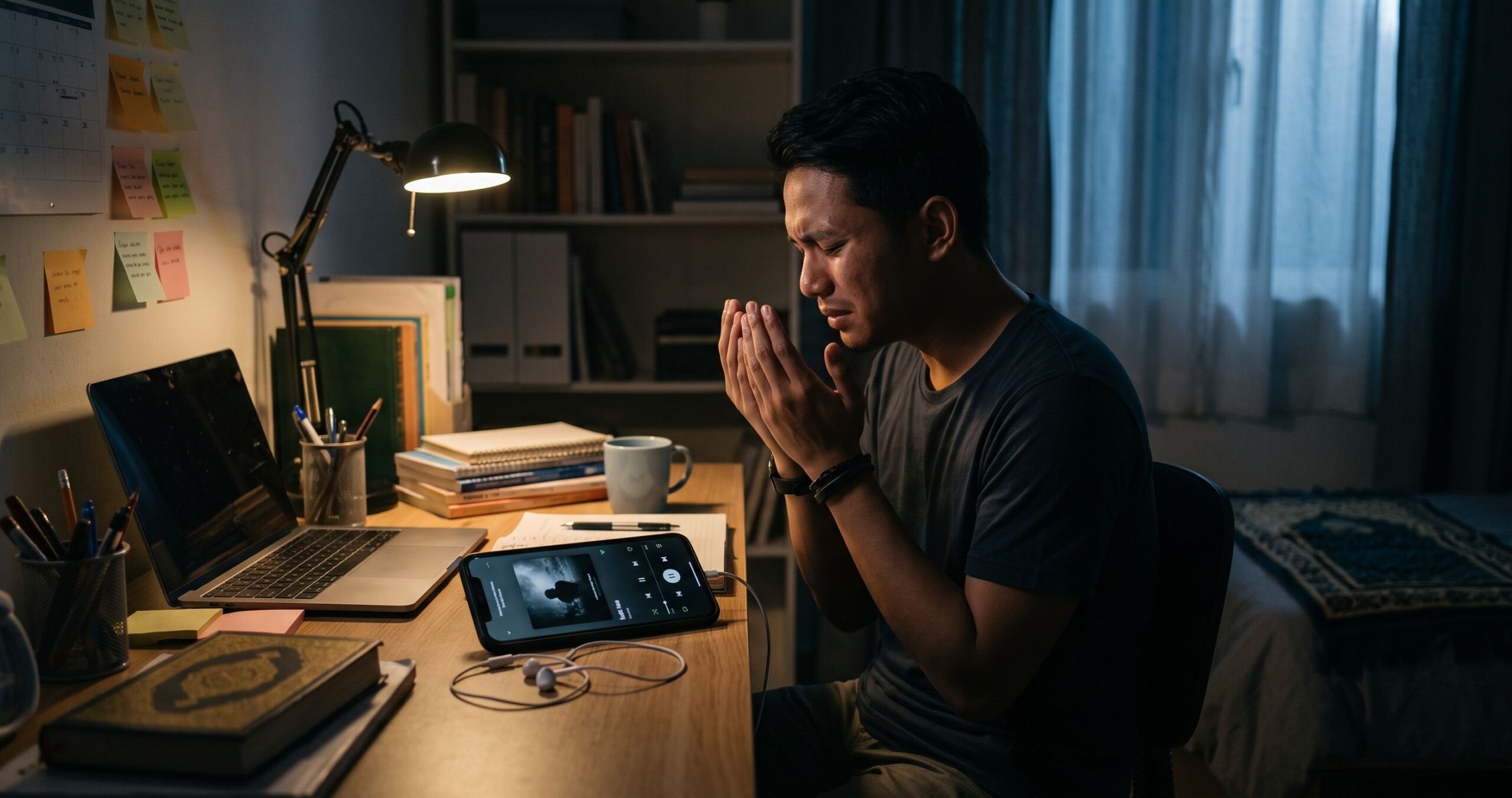 Berdoa Dengan Muzik Latar Supaya Lebih Khusyuk, Boleh Ke? Ini Penjelasan Hukum Serta Adab Memohon Kepada Allah