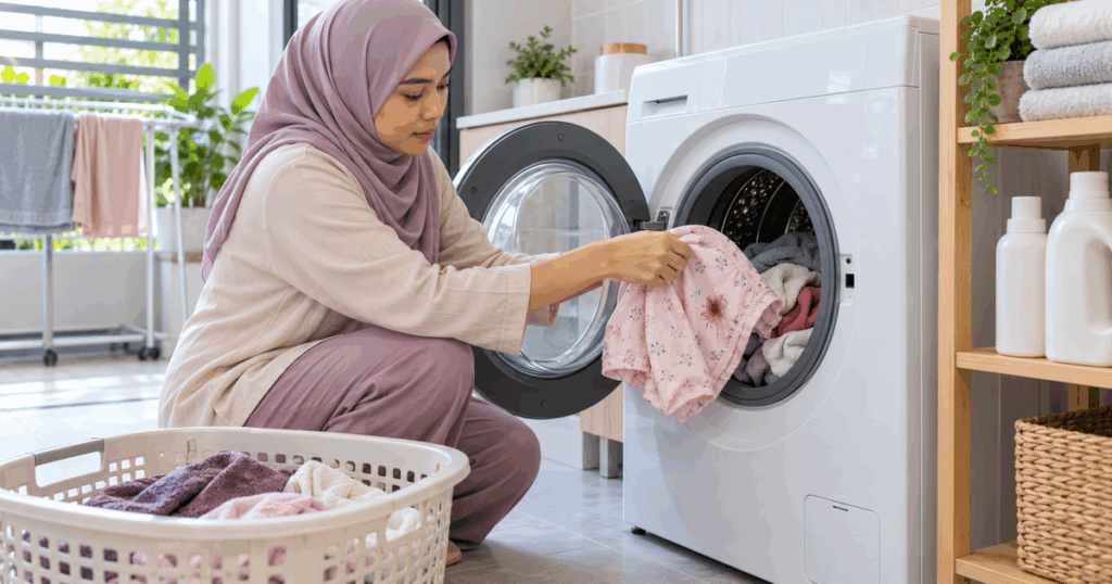 Pakaian Terkena Darah Haid, Boleh Terus Masuk Mesin Basuh? Ini Cara Mencuci & Syarat Pakaian Menjadi Suci